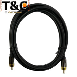 CABLE AUDIO COAXIAL DELUXE 1,8 MTS