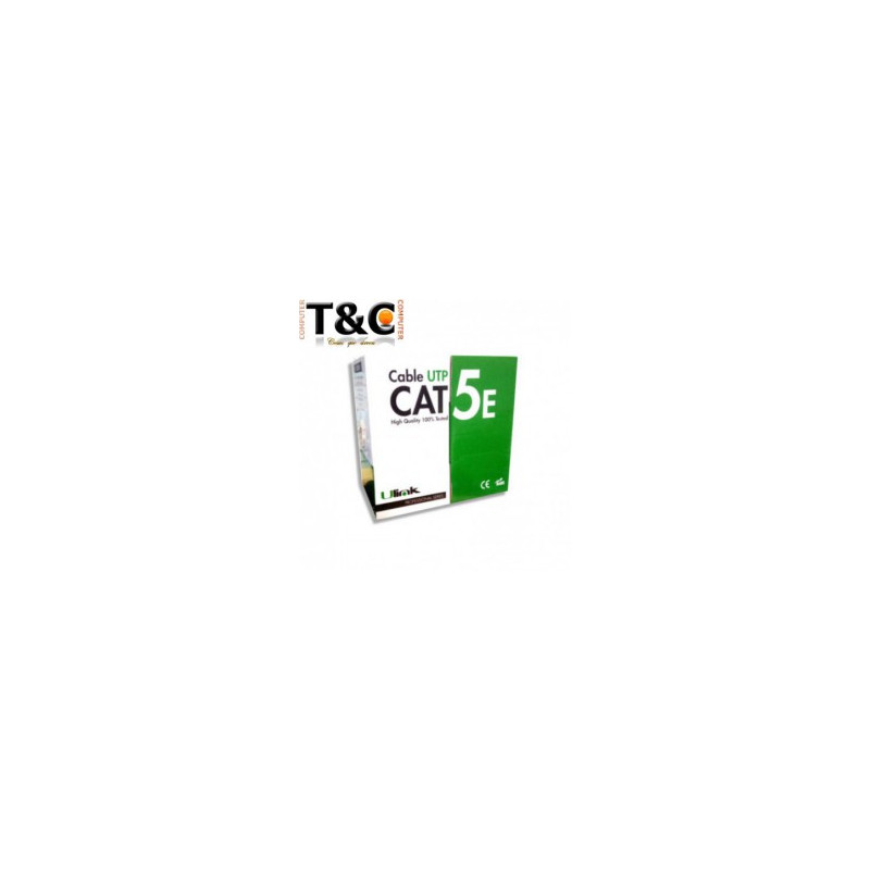 CAJA UTP INTERIOR CAT 5E 305 MTS ULINK CCA