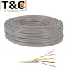 100 MTS UTP CAT 5E INT. MULTIFILAR 100% COBRE