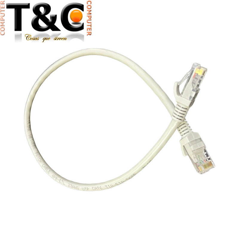 0.5 MT CABLE UTP CAT 6 PATCH CORD