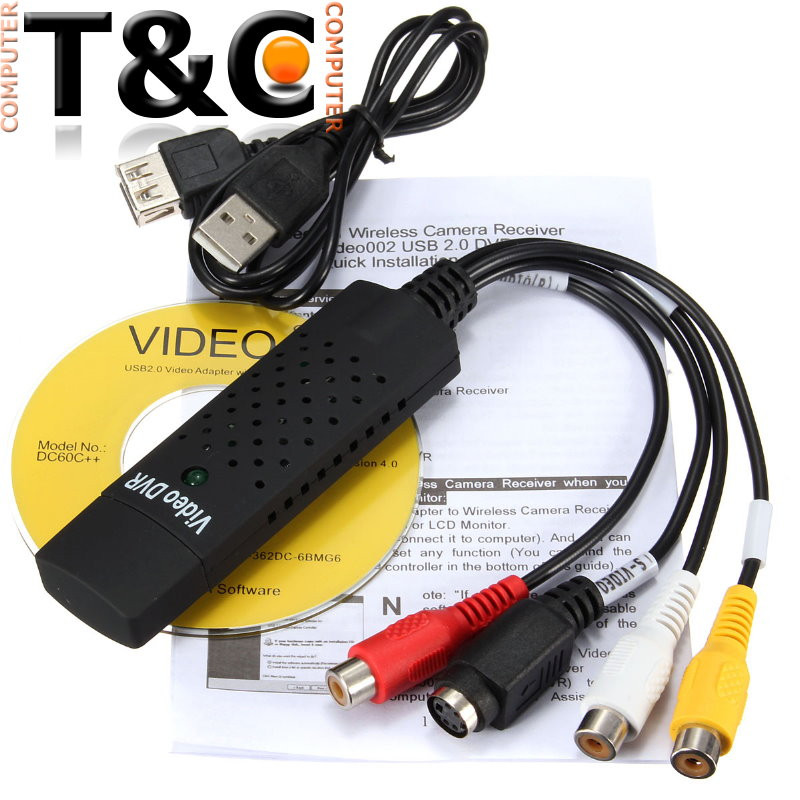 CAPTURADORA DE VIDEO Y AUDIO USB "VIDEO DVR"