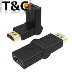 ADAPT. CONECTOR HDMI H/Macho 180º