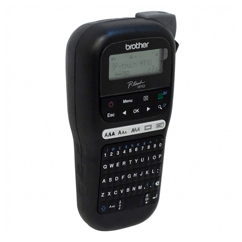 ROTULADORA BROTHER PT-H110BK PORTATIL