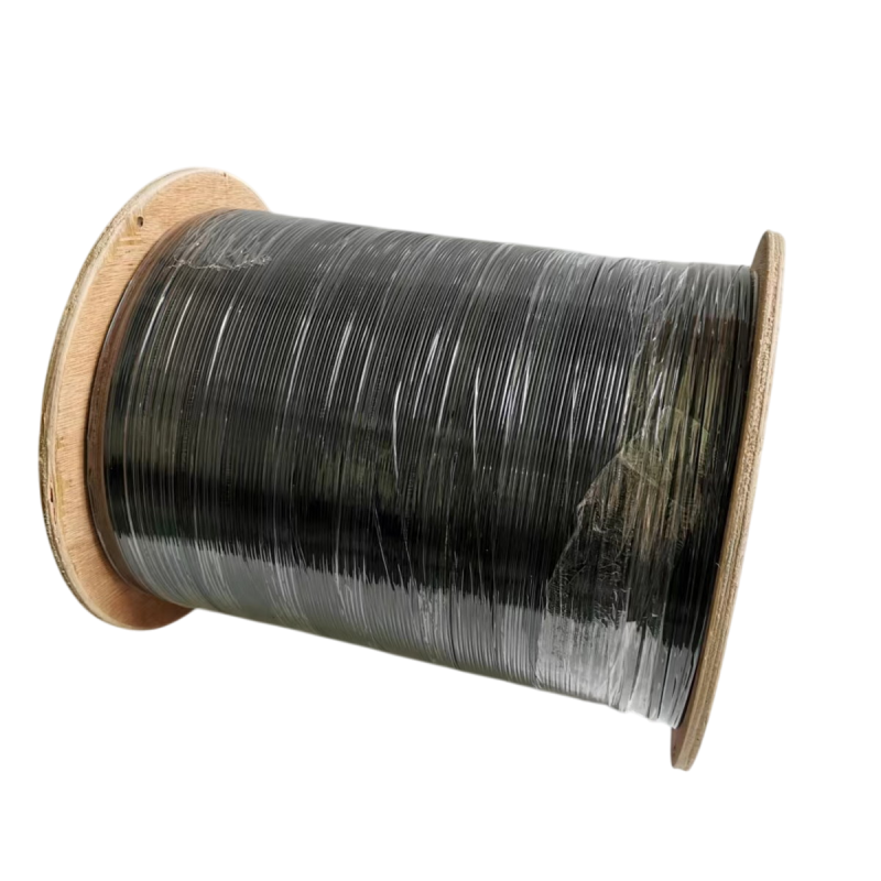 CABLE FTTH FIBRA OPTICA 1000M UN NUCLEO SIN CONECT EXTERNA NEGRO GJYXCH-1B