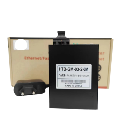 Convertidor Ethernet De Fibra Sc Dual Monomodo, 1000M Transceptor HTB-GM-03-2KM SC SX/LX