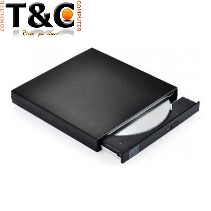 GRABADOR CD / LECTOR DVD EXTERNO SATA POR USB2.0