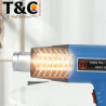 PISTOLA DE CALOR 2000W (300º A 550º)
