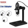 Microscopio Digital 3 En 1. Zoom 1600 usb a usb C