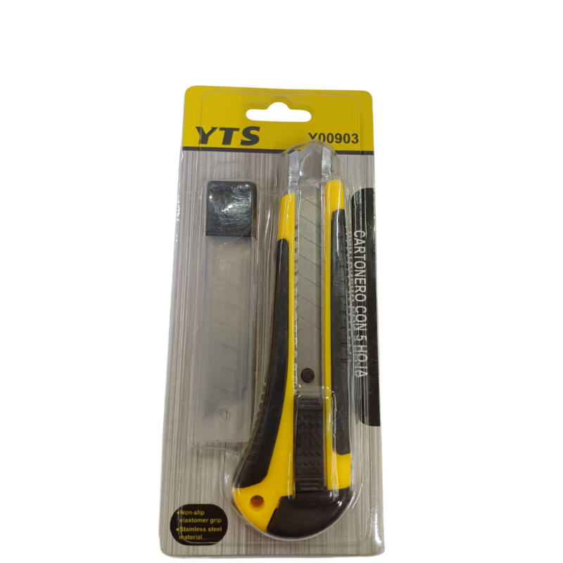 Corta Carton  Con 5 Repuestos Mod TYS