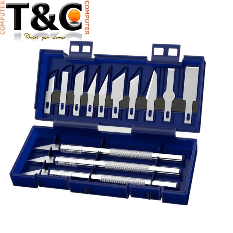 Cortador bisturí  13 piezas