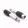 ADAPTADOR RCA A JACK 6.5 MONO