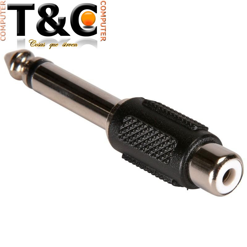ADAPT. PLUG 6.3" A JACK RCA