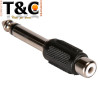 ADAPT. PLUG 6.3" A JACK RCA