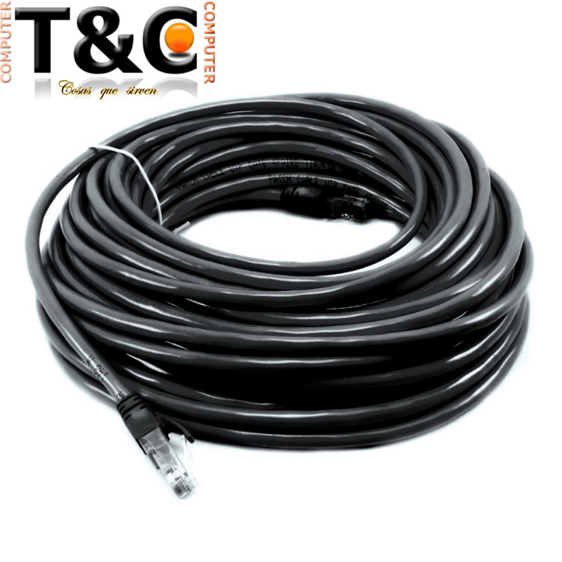 25 MTS CABLE UTP CAT 6E EXTERIOR ARMADO 100% COBRE