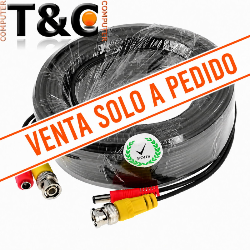 CABLE CAMARA 50 MTS.VIDEO Y PODER