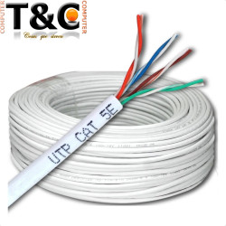 100 MTS UTP CAT 5E INT....