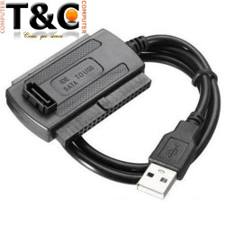 ADAPT. DISCOS 2,5"/3,5"-SATA USB C/FUENTE