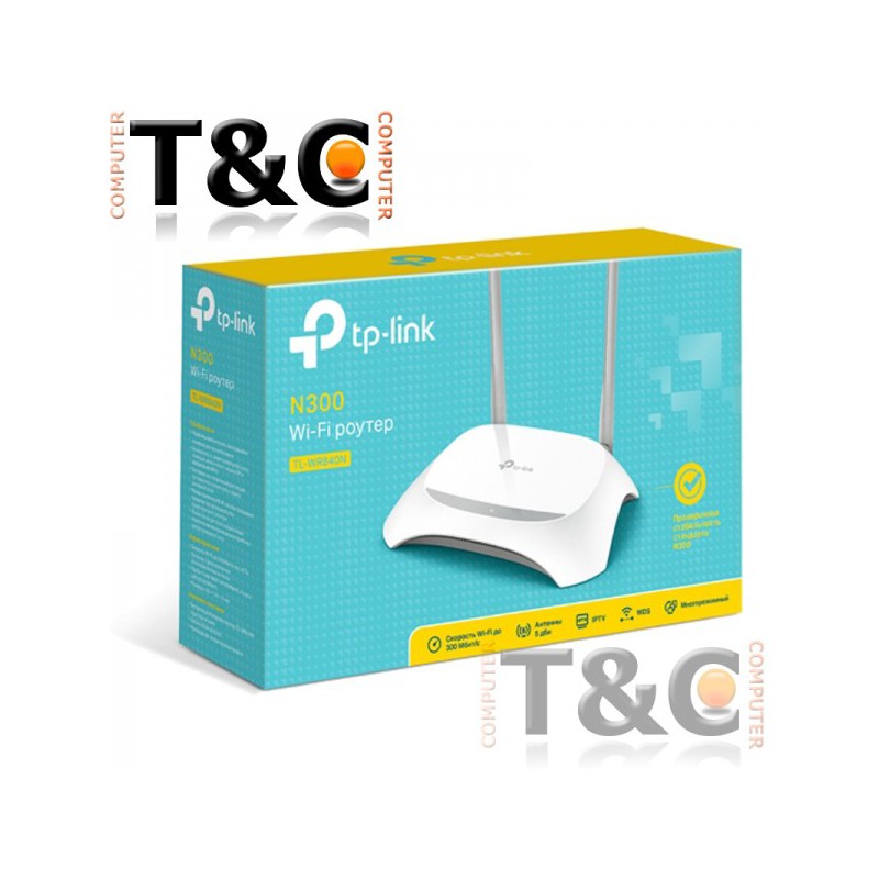 ROUTER 300MBPS WIRELESS N TL-WR840N - TP-LINK