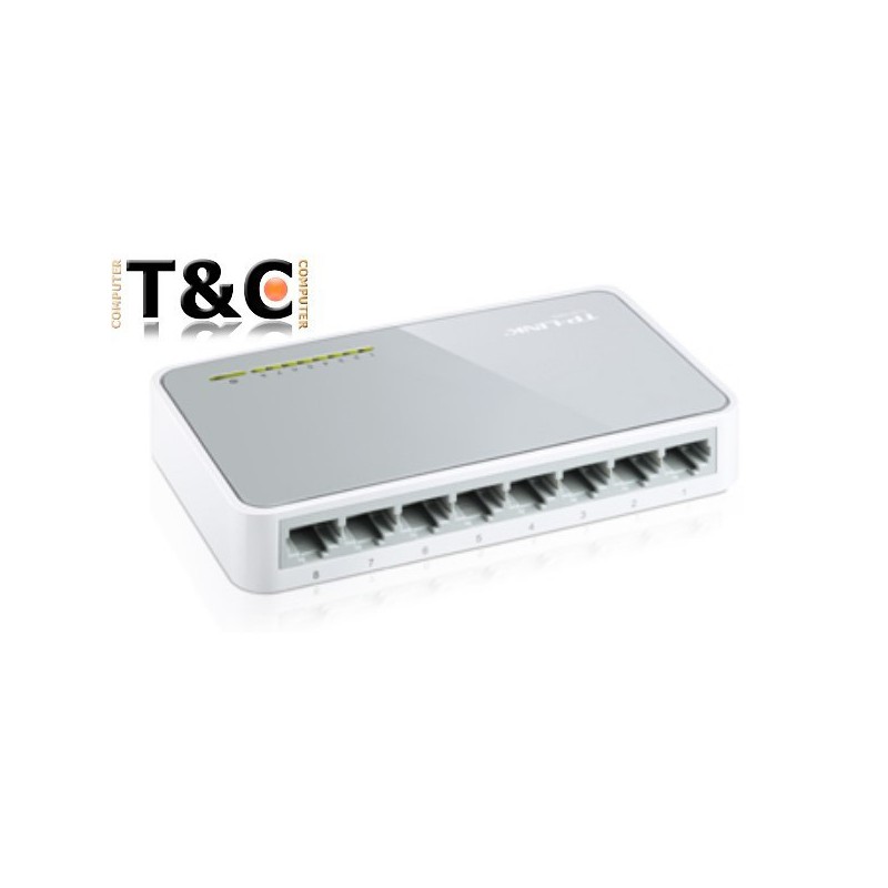 SWITCH 8 PORTS 10/100 TP-LINK TL-SF1008D (SD)