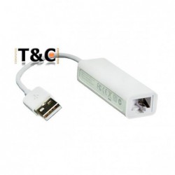 ADAPT. ETHERNET A USB 2,0 CON CABLE