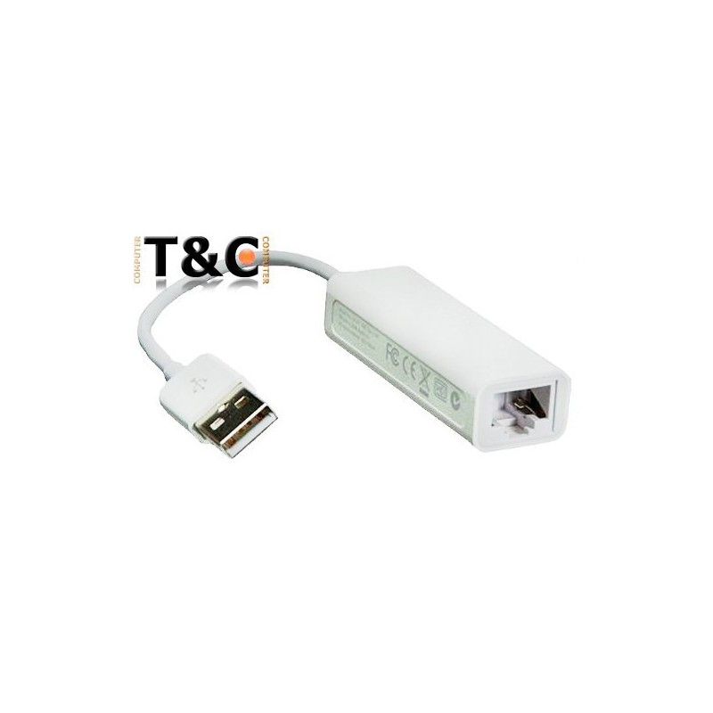 ADAPT. ETHERNET A USB 2,0 CON CABLE