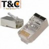 BOLSA  10 RJ-45 BLINDADO CAT 5E