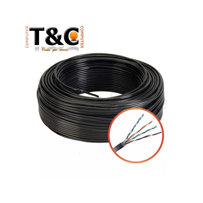 ROLLO 25 MTS UTP EXTERIOR CAT 5E