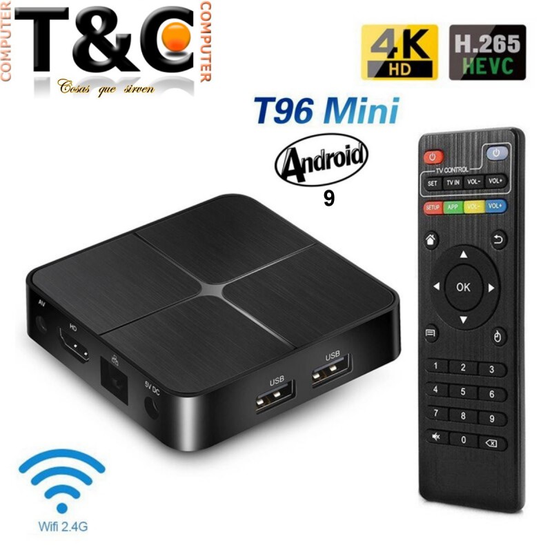 TV BOX T96 MINI  ANDROID 9.0 /A7@1.5GHZ/2G+16G