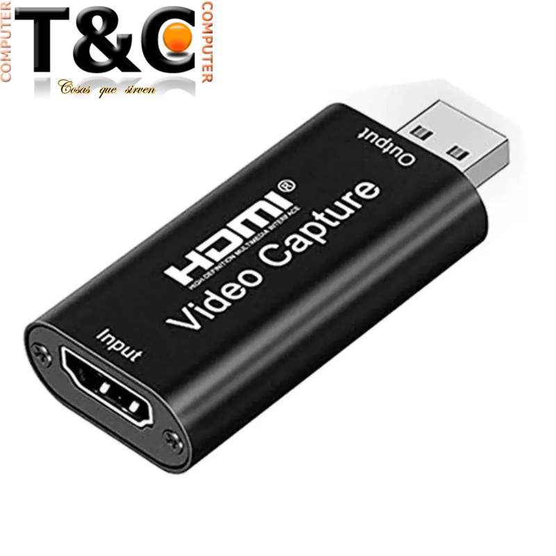 CAPTURADORA DE VIDEO HDMI 30HZ