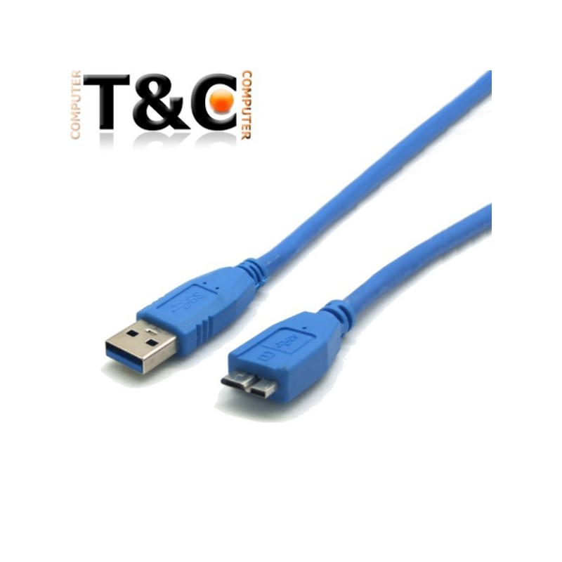 CABLE USB 3.0 A MICRO USB TIPO B / 1.5 MTS