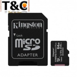 MEM.KINGSTON MICRO SD 64GB...