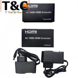 EXT.HDMI - 100MTS POR UTP 4K