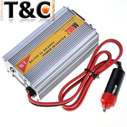 INVERSOR DC12V/24V A AC220V -  200W