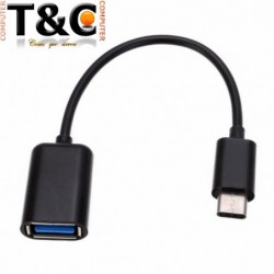 CABLE ADAPT OTG USB-C M A...