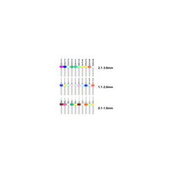SET 3 KIT BROCAS PCB 0,1MM...